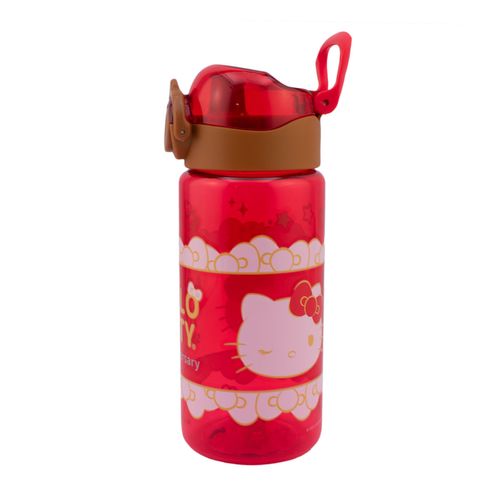 Botella Hello Kitty 500 ML Regalos Siglo XXI Roja 1749-138