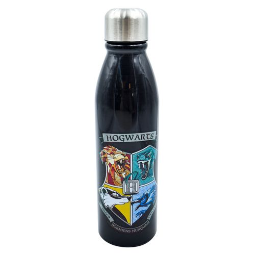 Botella de Aluminio Harry Potter 500 ML Regalos Siglo XXI Negra 1669-905