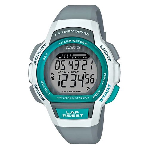 Reloj Juvenil Para Dama Casio Gris LWS-1000H-8AVCF