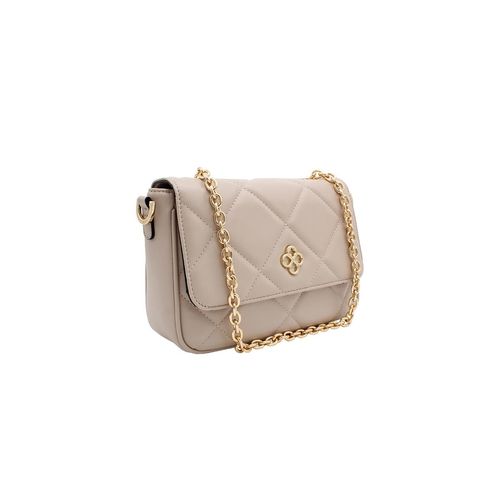 Bolso Tipo Flap Para Dama Jaime Ibiza Beige JI 2526