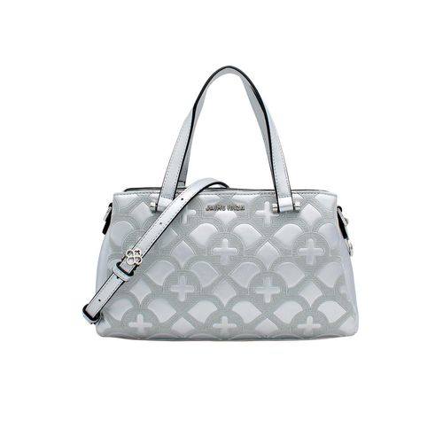 Bolso Satchel Para Dama Jaime Ibiza Plateado JI 2528