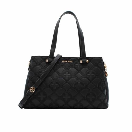 Bolso satchel para dama Jaime Ibiza negro ji 2529