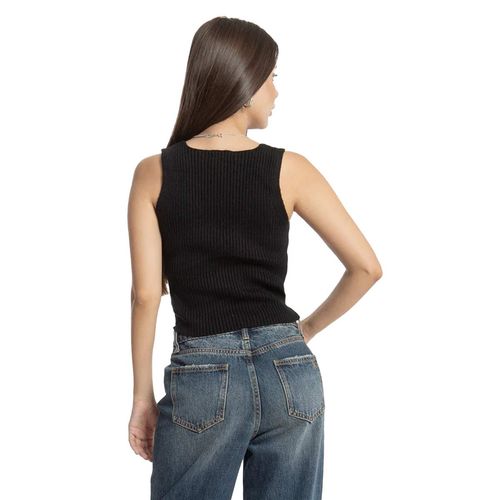 Blusa Casual Para Dama Balam Negro BB0086