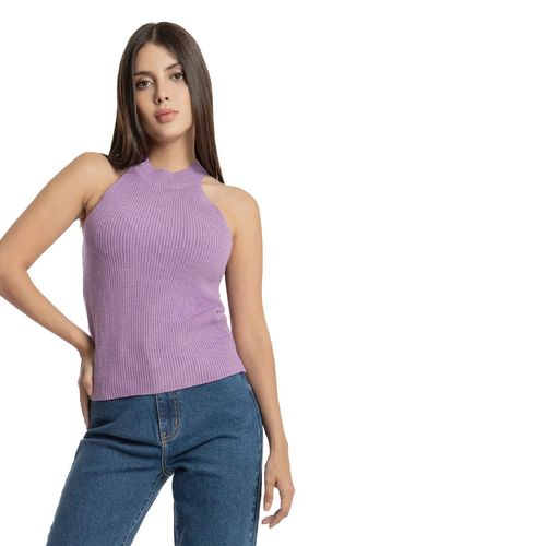 Blusa Casual Para Dama Balam Morado BB0088