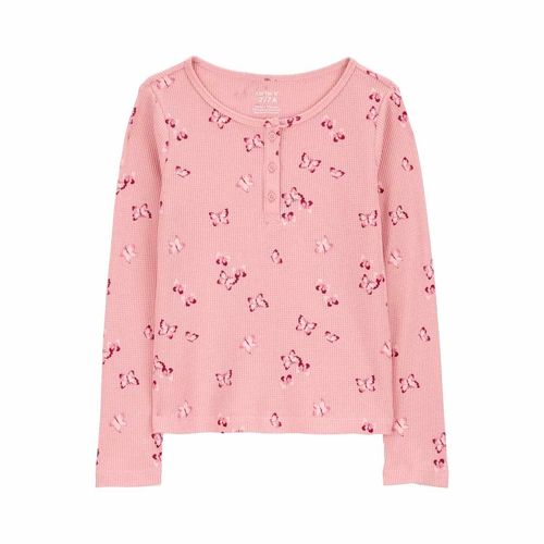 Blusa casual para niña Carters rosa 3r514810