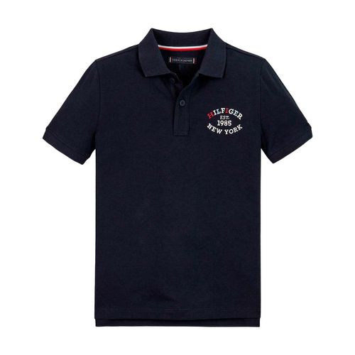 Playera Tipo Polo Para Joven Tommy Hilfiger Marino KB0KB09084-DW5