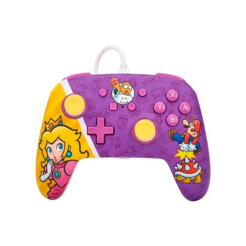 Control alámbrico para Nintendo princess peach Power A multicolor pwa-a-03941