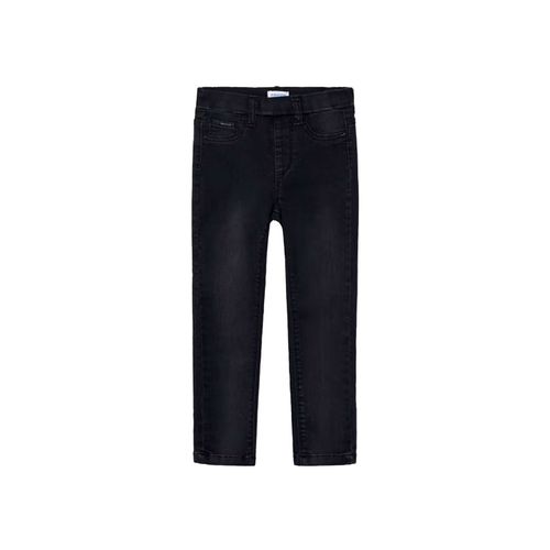 Pantalón de mezclilla para niña Mayoral negro 577