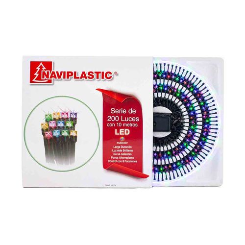 Serie De Luces Led Naviplastic Multicolor SERIE LED 200L