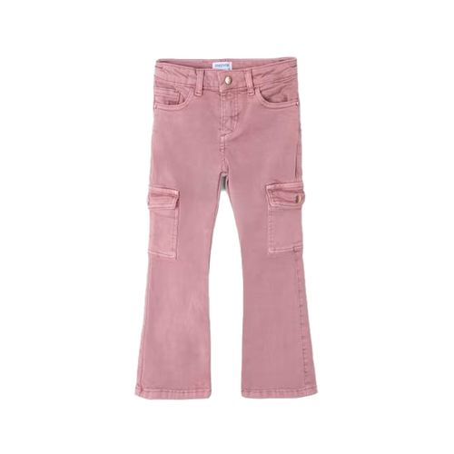 Pantalón De Mezclilla Para Niña Mayoral Rosa 4543