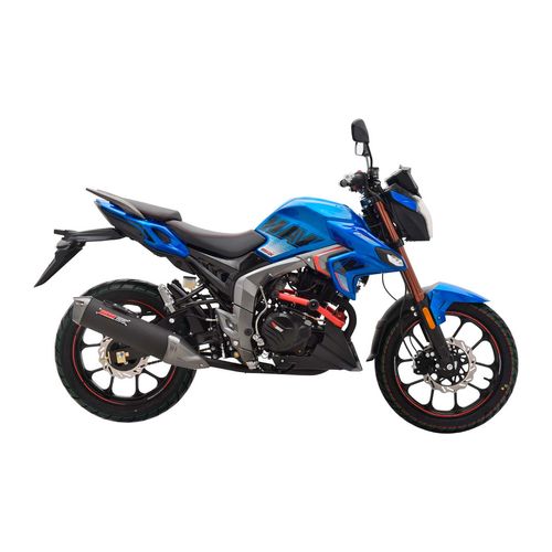 Motocicleta deportiva BDS azul hawk 250 CC 2025