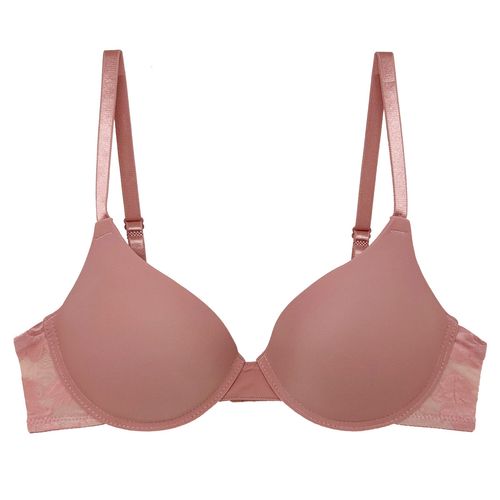 Brassiere Con Varilla Para Dama Pearlle Rosa 6272B