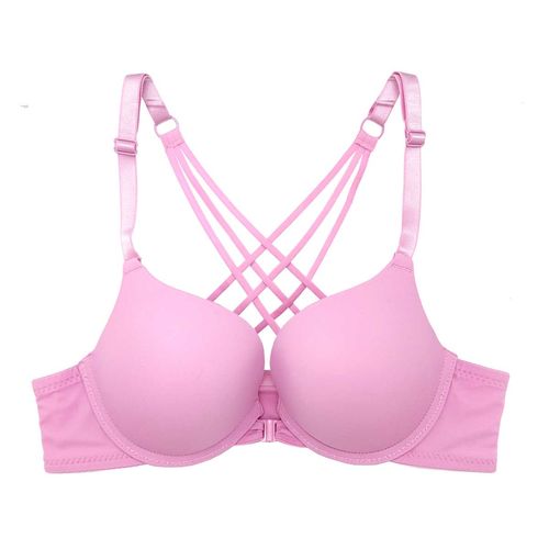 Brassiere Con Varilla Para Dama Pearlle Rosa 6352B