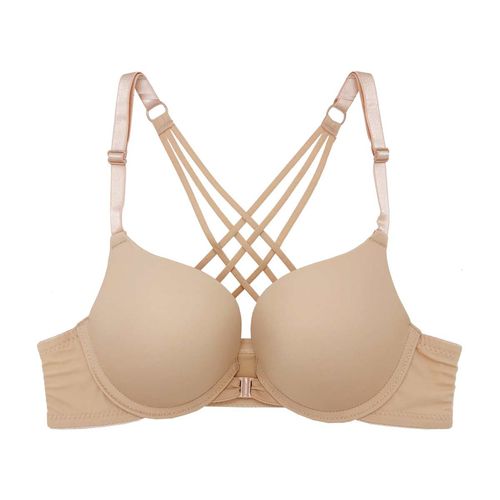 Brassiere Con Varilla Para Dama Pearlle Beige 6352B