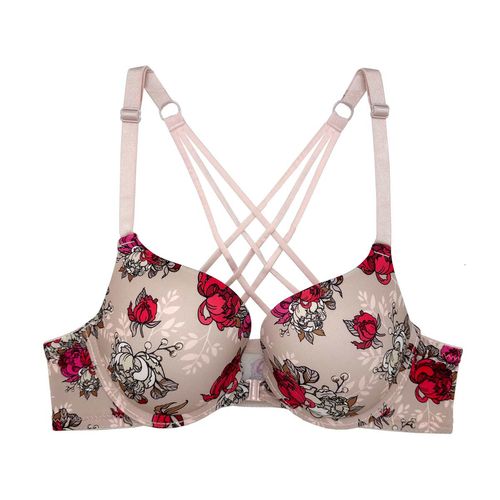 Brassiere Con Varilla Para Dama Pearlle Rojo 6352B