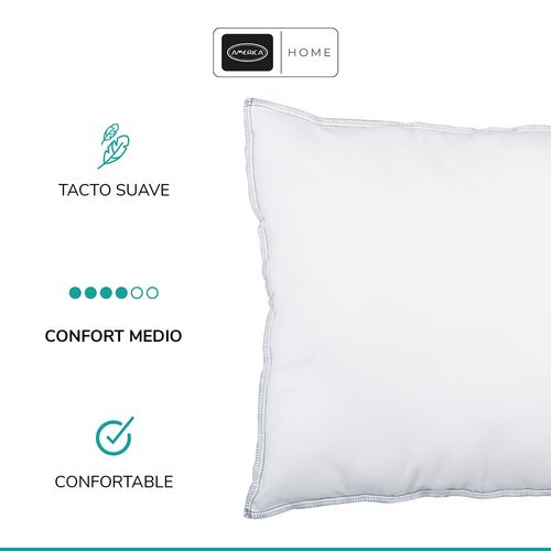 Almohada America home viena tamaño estándar microfibra