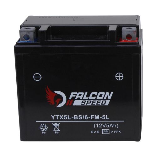 Batería para motocicleta Falcon Speed mf-faytx5l-bs/6-fm-5l bat-6801-3010