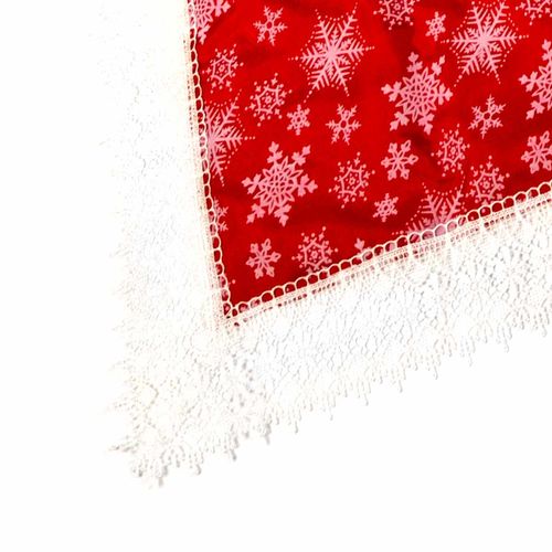 Mantel Rectangular Violet Linen Rojo SEASONAL-1