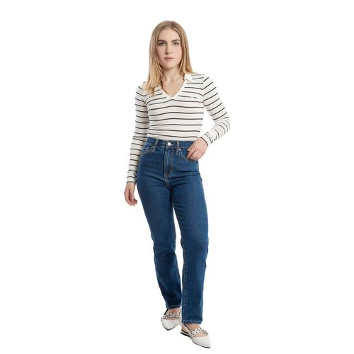 Pantalón De Mezclilla Para Dama Balam Azul BL6764