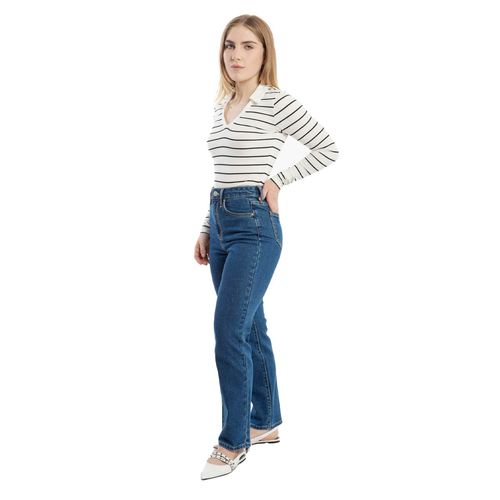 Pantalón De Mezclilla Para Dama Balam Azul BL6764