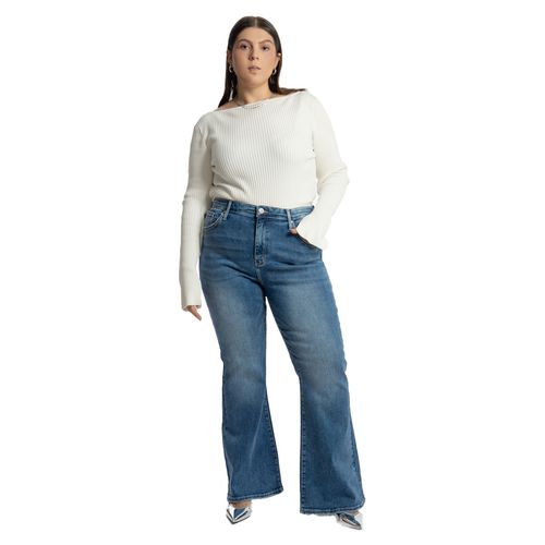 Pantalón de mezclilla para dama Balam azul blx6779
