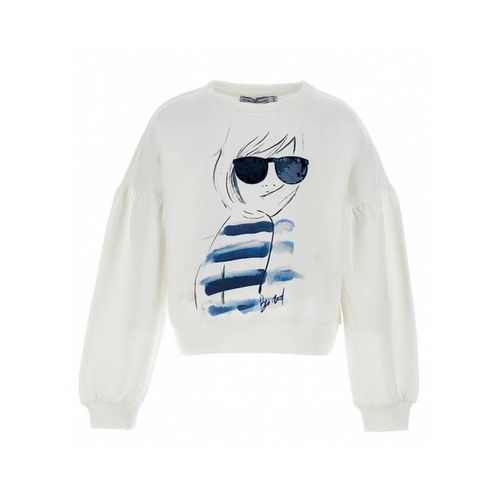 Sudadera Para Niña Original Marines Blanco DEP3022F