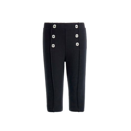 Pantalón Casual Para Niña Original Marines Negro DEP3176F