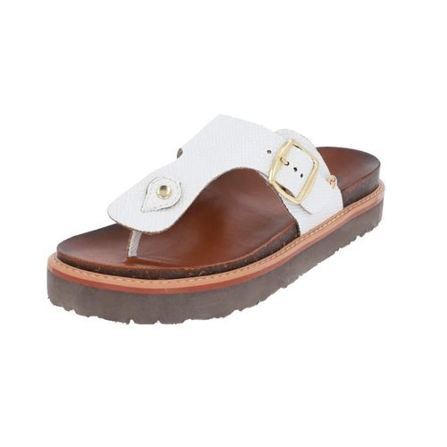 Sandalia Casual Para Dama Nomadas Blanco 35018