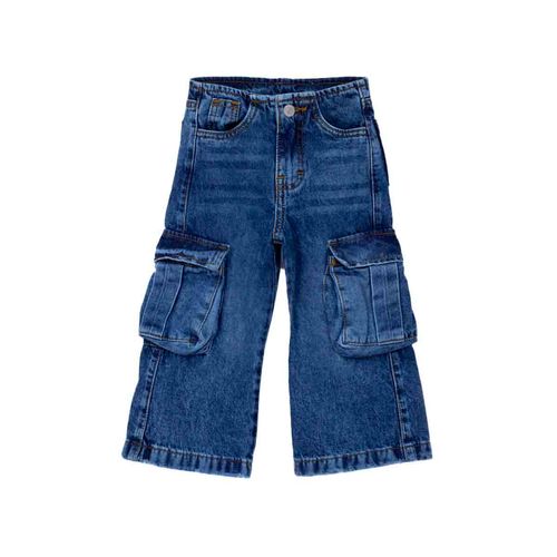 Pantalón De Mezclilla Para Niña Choys Azul 10893