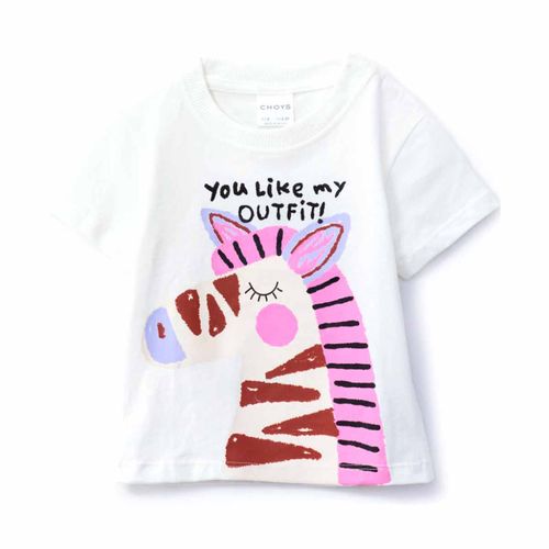 Playera Casual Para Niña Choys Blanco 10867