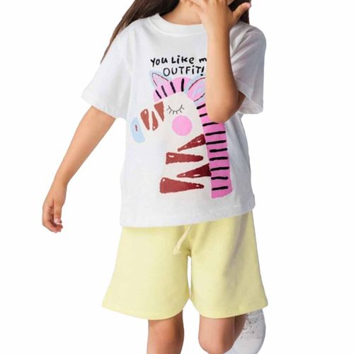 Playera Casual Para Niña Choys Blanco 10867