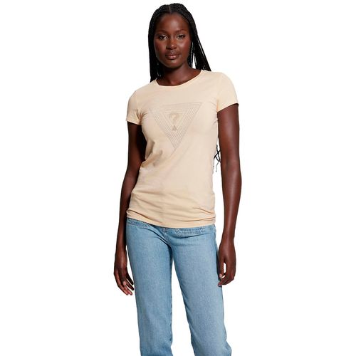 Playera Casual Para Dama Guess Beige W4BI41KA0Q1