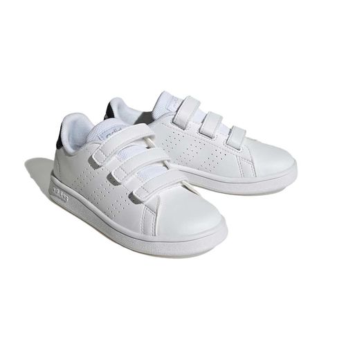 Tenis casual para niño Adidas blanco ig2516