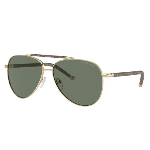 Lentes De Sol Para Dama Michael Kors Pilot Light Gold Shiny 0MK1146 59