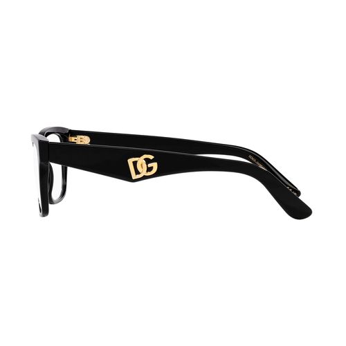 Lentes oftálmicos para dama Dolce & Gabbana rectangle black 0dg3370