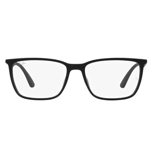 Lentes oftálmicos unisex Ray Ban rectangle matte black 0rx7219l