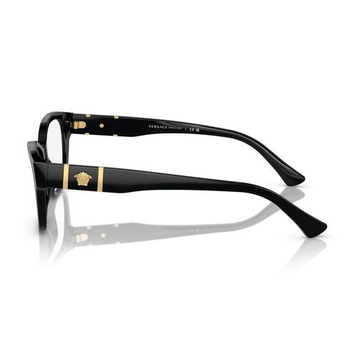 Lentes oftálmicos para dama Versace cat eye black 0ve3344 gb1  54