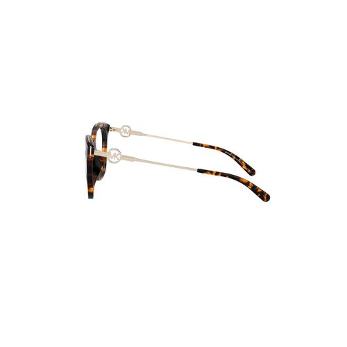 Lentes oftálmicos para dama Michael Kors square dark tortoise 0mk4076u300654