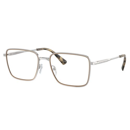 Lentes oftálmicos Michael Kors para caballero rectangle shiny silver 0mk3079 56
