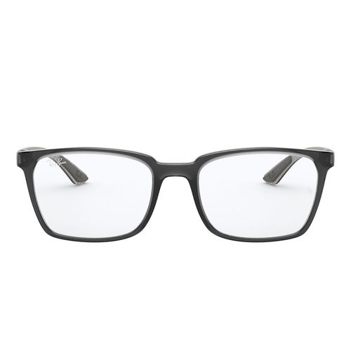 Lentes oftálmicos unisex Ray Ban rectangle transparent grey 0rx8906806154