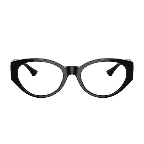 Lentes oftálmicos para dama Versace oval black 0ve3345 gb1  54