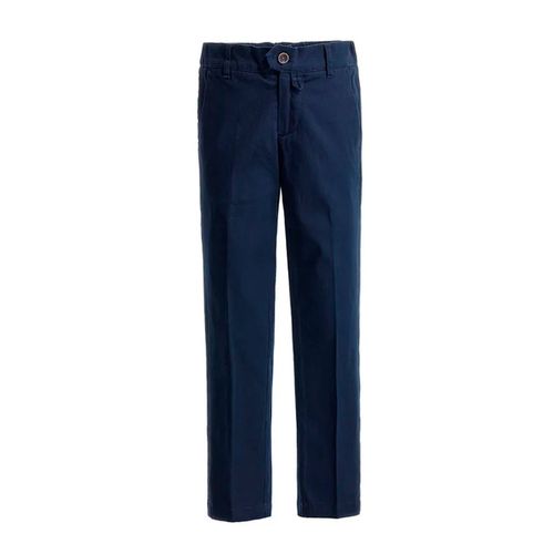 Pantalón Casual Para Niño Original Marines Azul DEP2121B