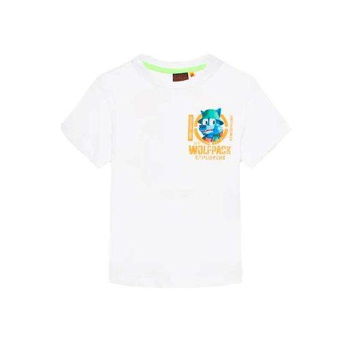 Playera Casual Para Niño Original Marines Blanco DEP2130B