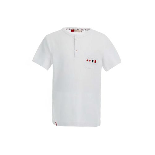 Playera Casual Para Niño Original Marines Blanco DEP2110B