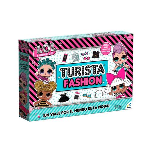 Juego De Mesa Turista Fashion Lol Novelty Multicolor JCA-2514