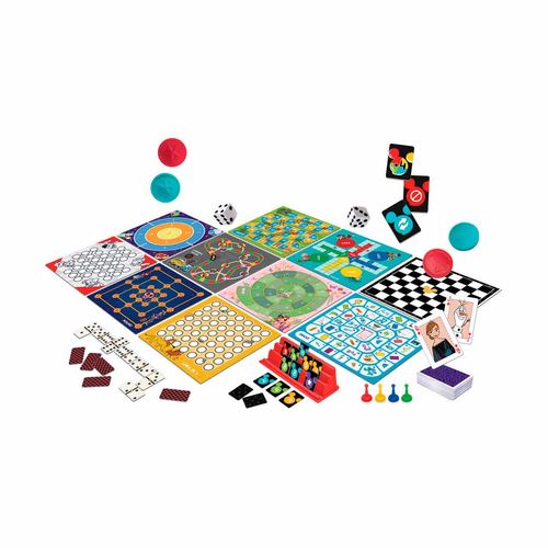 Set De 44 Juegos De Mesa De Disney Novelty Multicolor JCA-4284