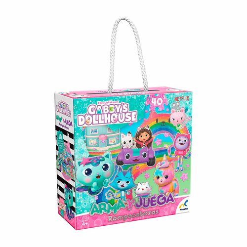 Rompecabezas arma y juega Gabbys Dollhouse Novelty multicolor jca-4306