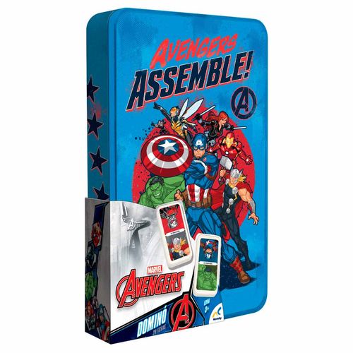 Domino De Avengers Con 28 Fichas Novelty Multicolor JCA-452