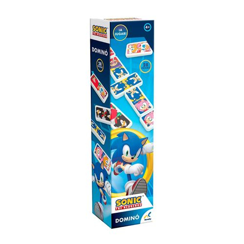 Domino mediano de Sonic Novelty multicolor d-3487