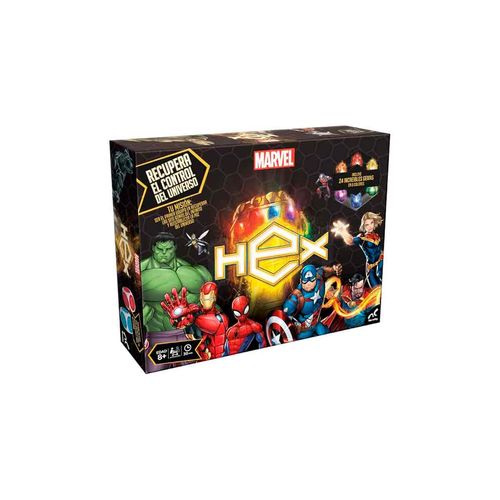 Juego De Mesa Marvel Hex Novelty Multicolor JCA-2417